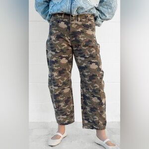 Cello Camo Barrel Jeans